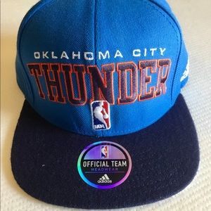 Adidas OKLAHOMA CITY THUNDER NBA OFFICIAL Cap
